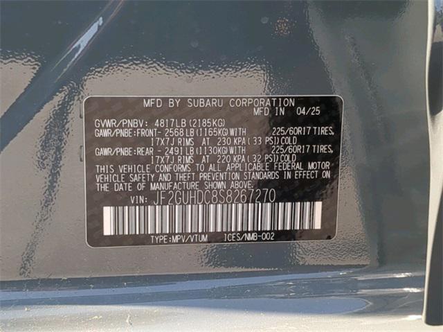 new 2025 Subaru Crosstrek car, priced at $30,251