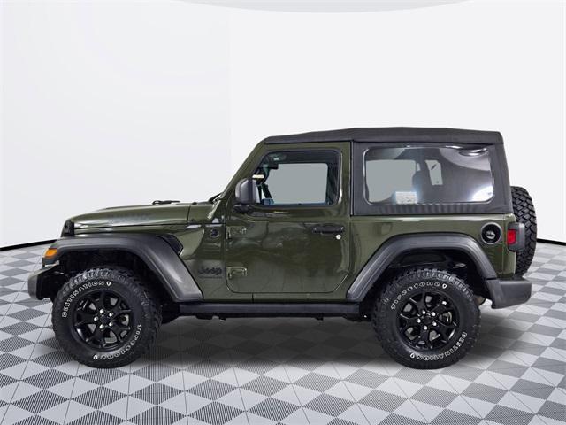 used 2021 Jeep Wrangler car, priced at $27,420