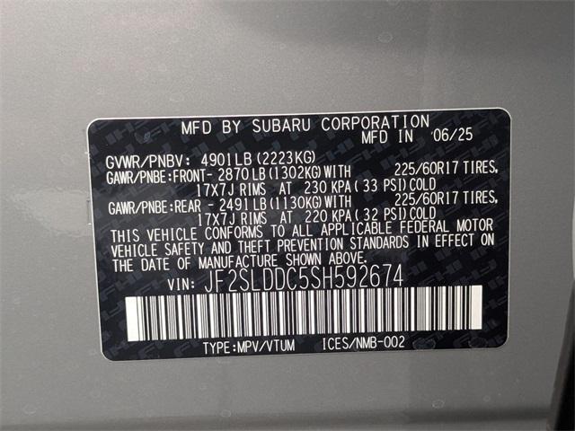 new 2025 Subaru Forester car, priced at $36,013