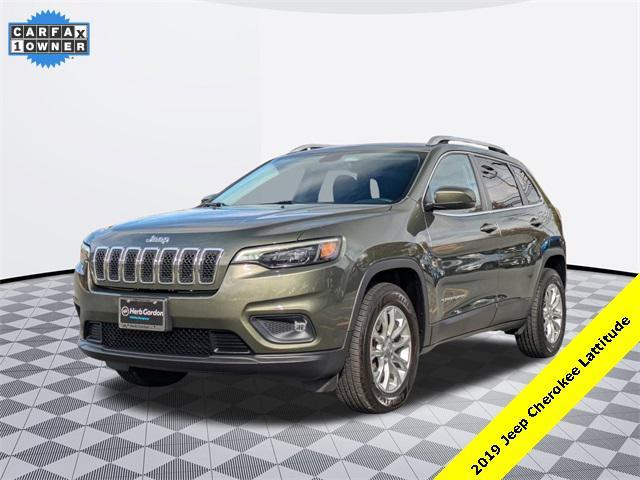 used 2019 Jeep Cherokee car, priced at $18,270