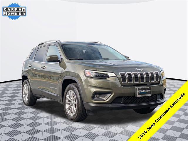 used 2019 Jeep Cherokee car, priced at $18,270