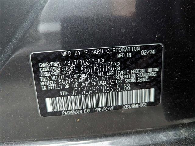 new 2024 Subaru Impreza car, priced at $23,871