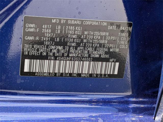 new 2025 Subaru Crosstrek car, priced at $30,552