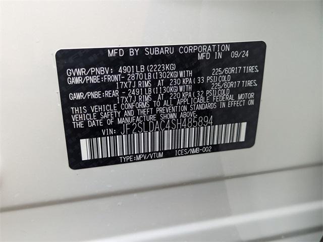 used 2025 Subaru Forester car, priced at $29,899