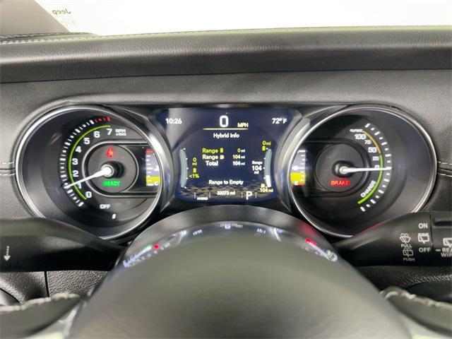 used 2022 Jeep Wrangler Unlimited 4xe car, priced at $34,310