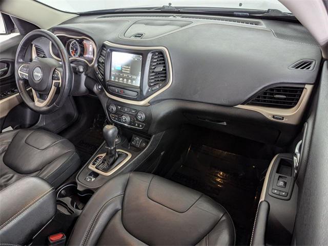 used 2018 Jeep Cherokee car, priced at $18,132