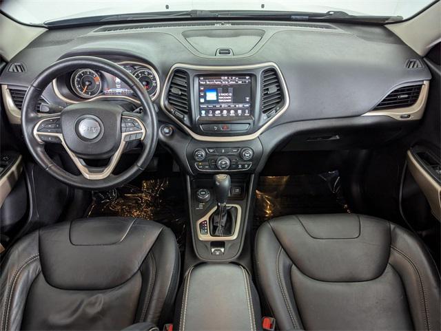 used 2018 Jeep Cherokee car, priced at $18,132