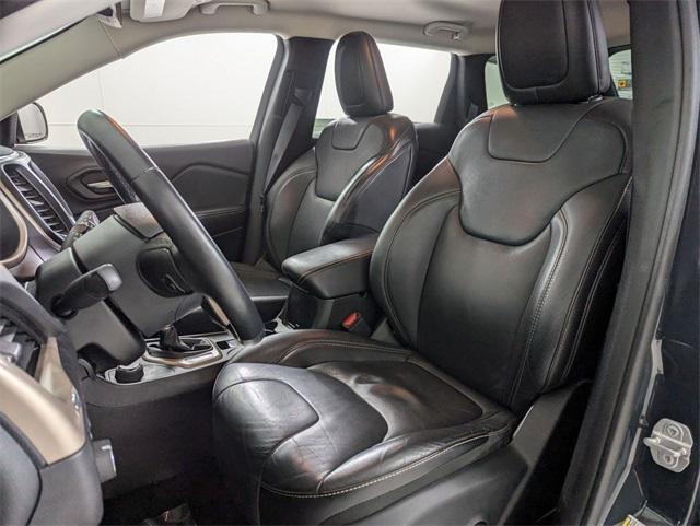 used 2018 Jeep Cherokee car, priced at $18,132