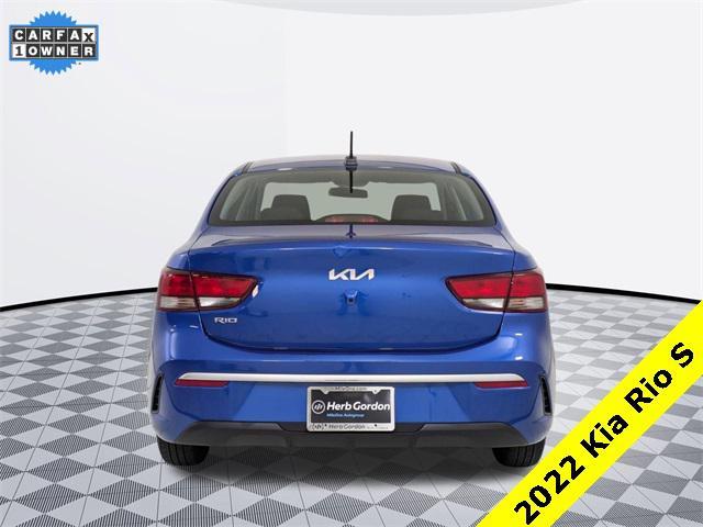 used 2022 Kia Rio car, priced at $15,431