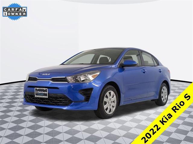 used 2022 Kia Rio car, priced at $15,431