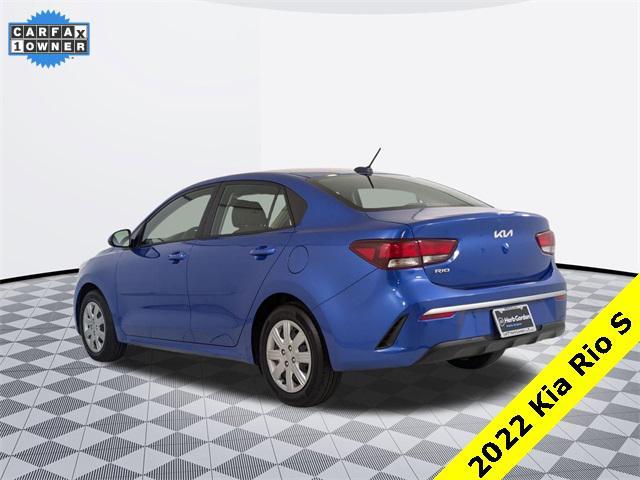 used 2022 Kia Rio car, priced at $15,431