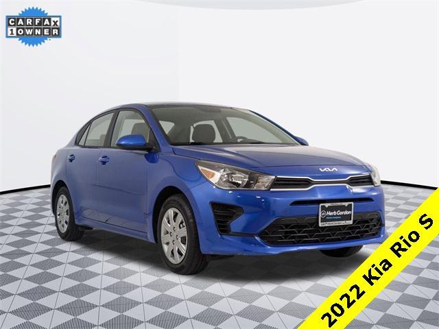 used 2022 Kia Rio car, priced at $15,431