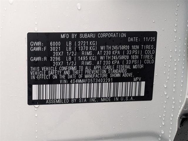 new 2026 Subaru Ascent car, priced at $47,014