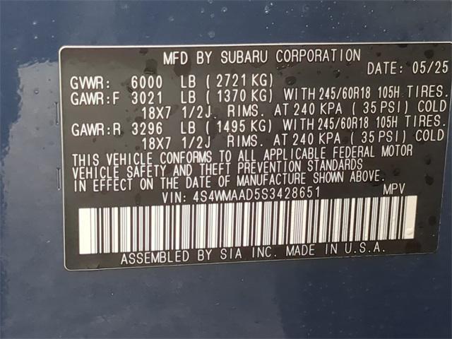 new 2025 Subaru Ascent car, priced at $39,359