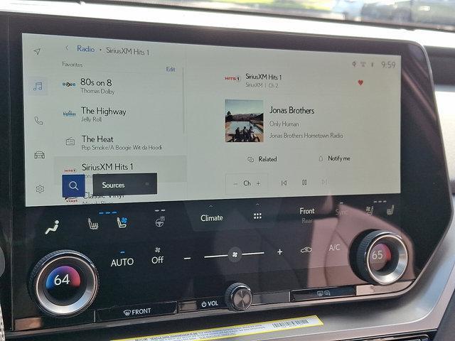 new 2025 Lexus TX 500h car, priced at $73,235