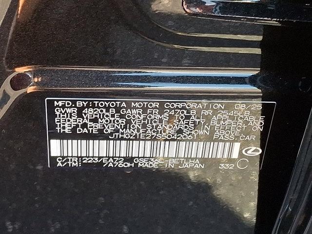 new 2025 Lexus IS 350 car, priced at $51,528