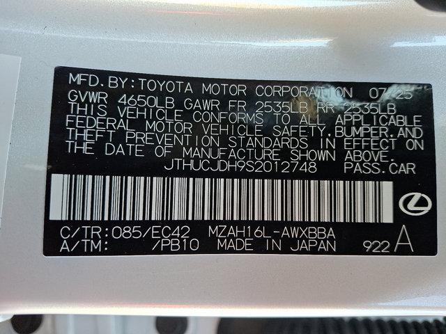 new 2025 Lexus UX 300h car, priced at $46,343