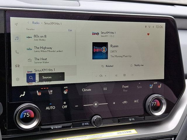 new 2025 Lexus TX 350 car, priced at $63,349