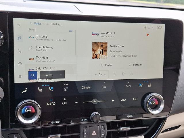 new 2025 Lexus NX 350h car, priced at $57,890