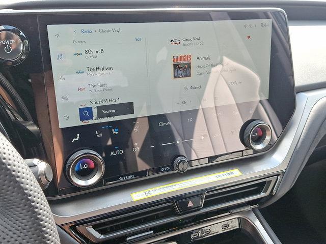 new 2025 Lexus TX 500h car, priced at $72,675