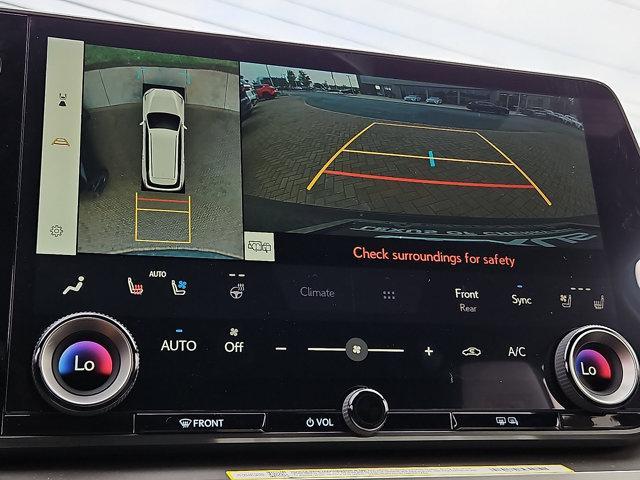 new 2025 Lexus TX 500h car, priced at $78,082