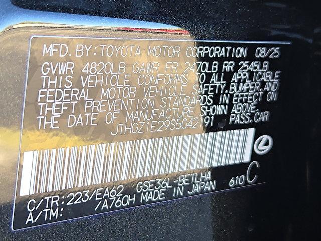 new 2025 Lexus IS 350 car, priced at $51,920