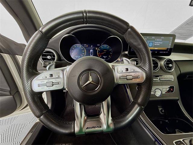 used 2020 Mercedes-Benz AMG C 63 car, priced at $49,999