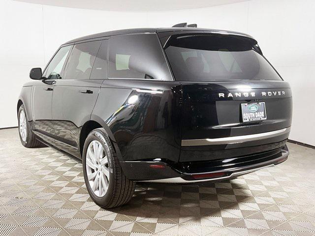 new 2025 Land Rover Range Rover car, priced at $132,910