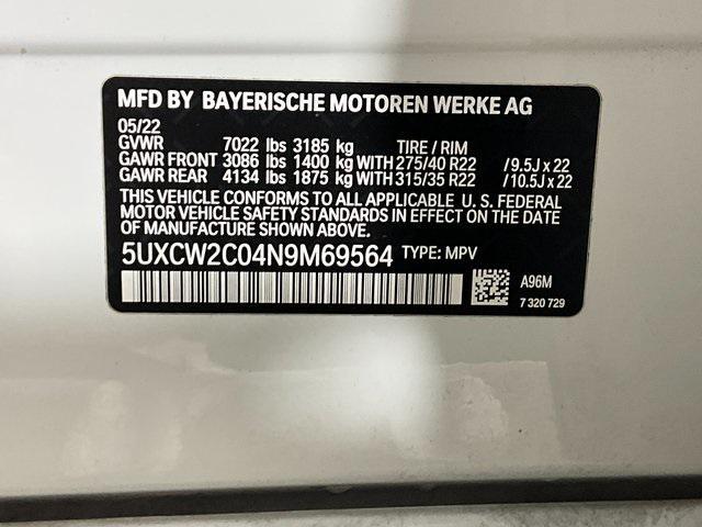 used 2022 BMW X7 car, priced at $56,991
