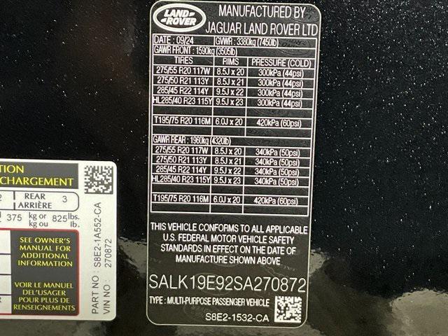 used 2025 Land Rover Range Rover car, priced at $169,992