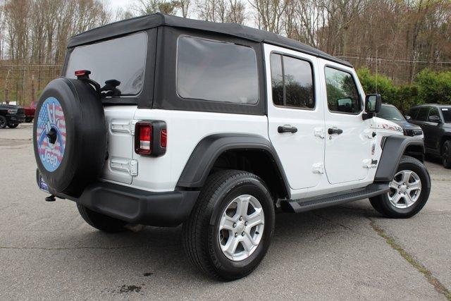 used 2022 Jeep Wrangler Unlimited car, priced at $32,991