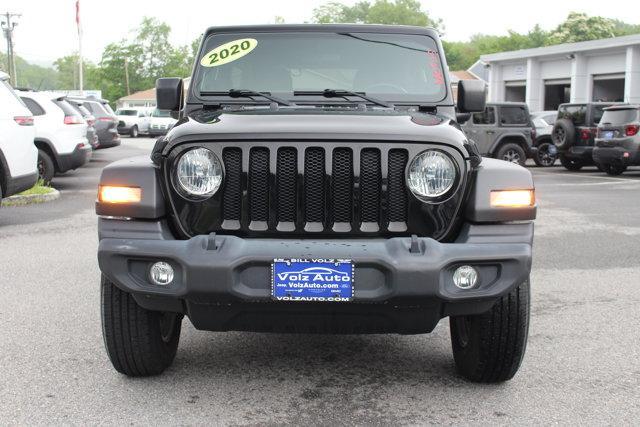 used 2020 Jeep Wrangler Unlimited car, priced at $30,199
