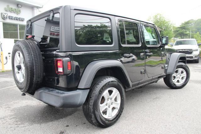 used 2020 Jeep Wrangler Unlimited car, priced at $30,199