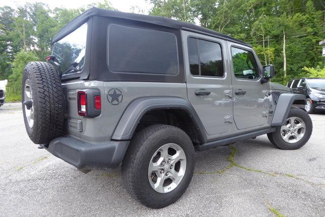 used 2021 Jeep Wrangler Unlimited car, priced at $31,599