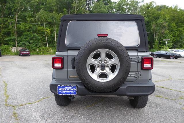 used 2021 Jeep Wrangler Unlimited car, priced at $31,599