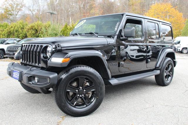 used 2021 Jeep Wrangler Unlimited car, priced at $33,990