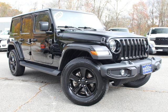 used 2021 Jeep Wrangler Unlimited car, priced at $33,990