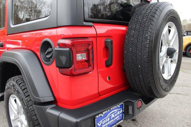 used 2020 Jeep Wrangler Unlimited car, priced at $32,496