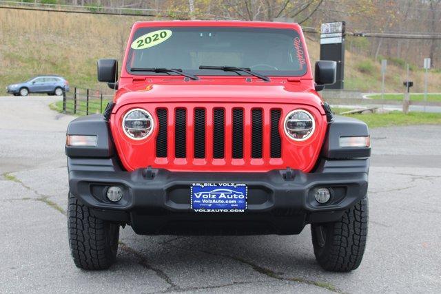 used 2020 Jeep Wrangler Unlimited car, priced at $32,496