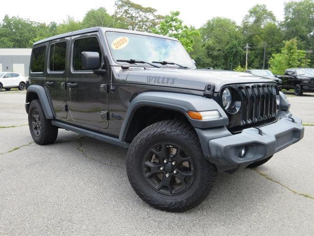 used 2020 Jeep Wrangler Unlimited car, priced at $26,999