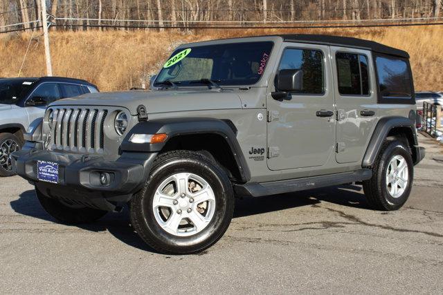 used 2021 Jeep Wrangler Unlimited car, priced at $30,687