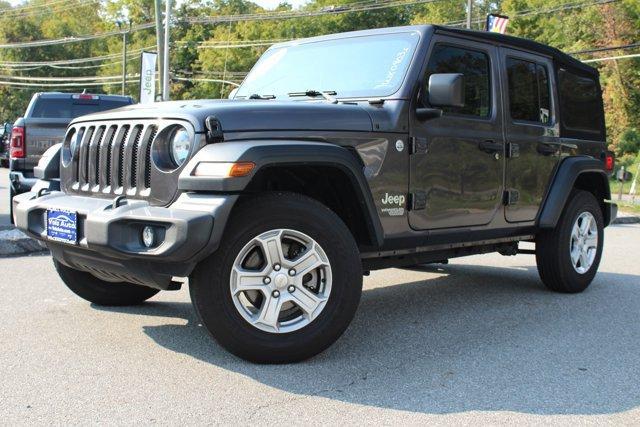 used 2020 Jeep Wrangler Unlimited car, priced at $29,496