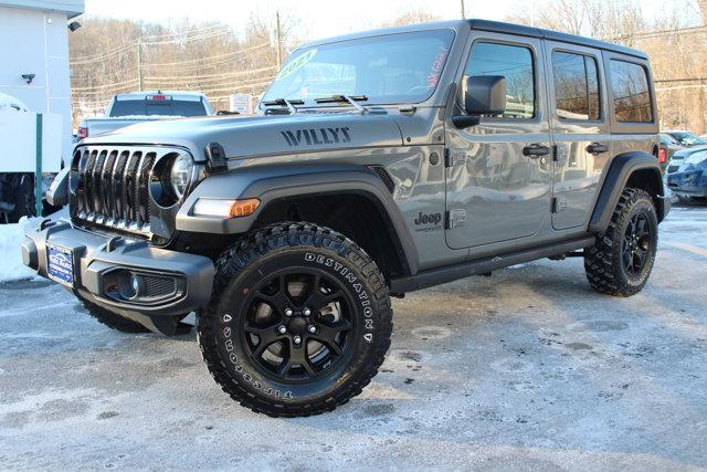 used 2021 Jeep Wrangler Unlimited car, priced at $29,996