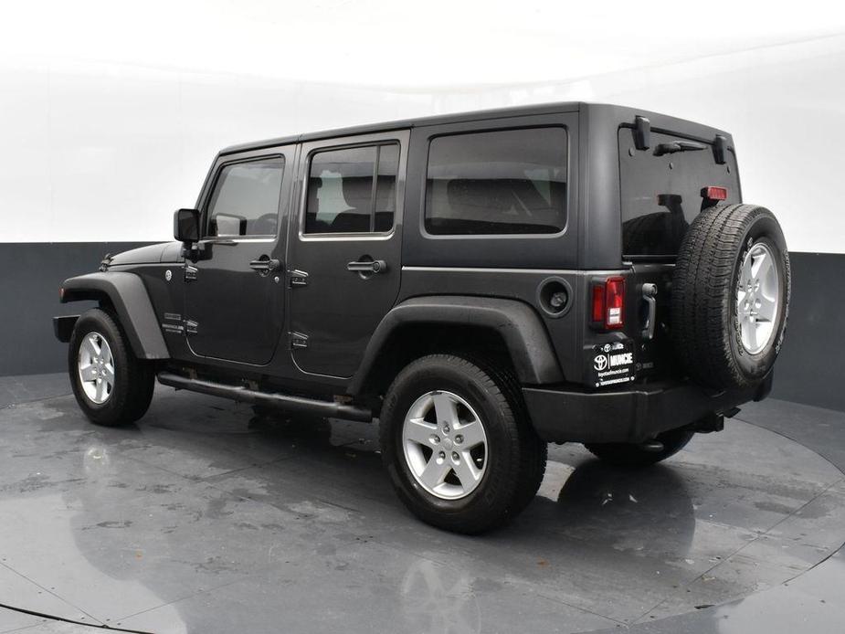 used 2016 Jeep Wrangler Unlimited car, priced at $21,203