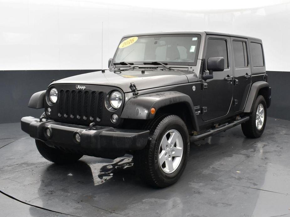 used 2016 Jeep Wrangler Unlimited car, priced at $21,203