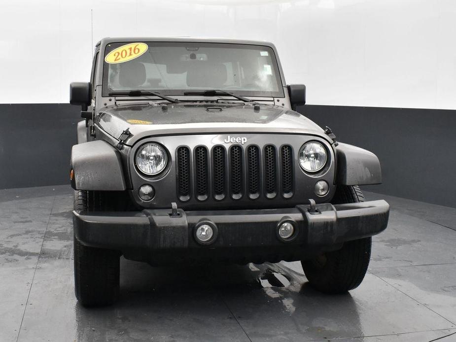 used 2016 Jeep Wrangler Unlimited car, priced at $21,203