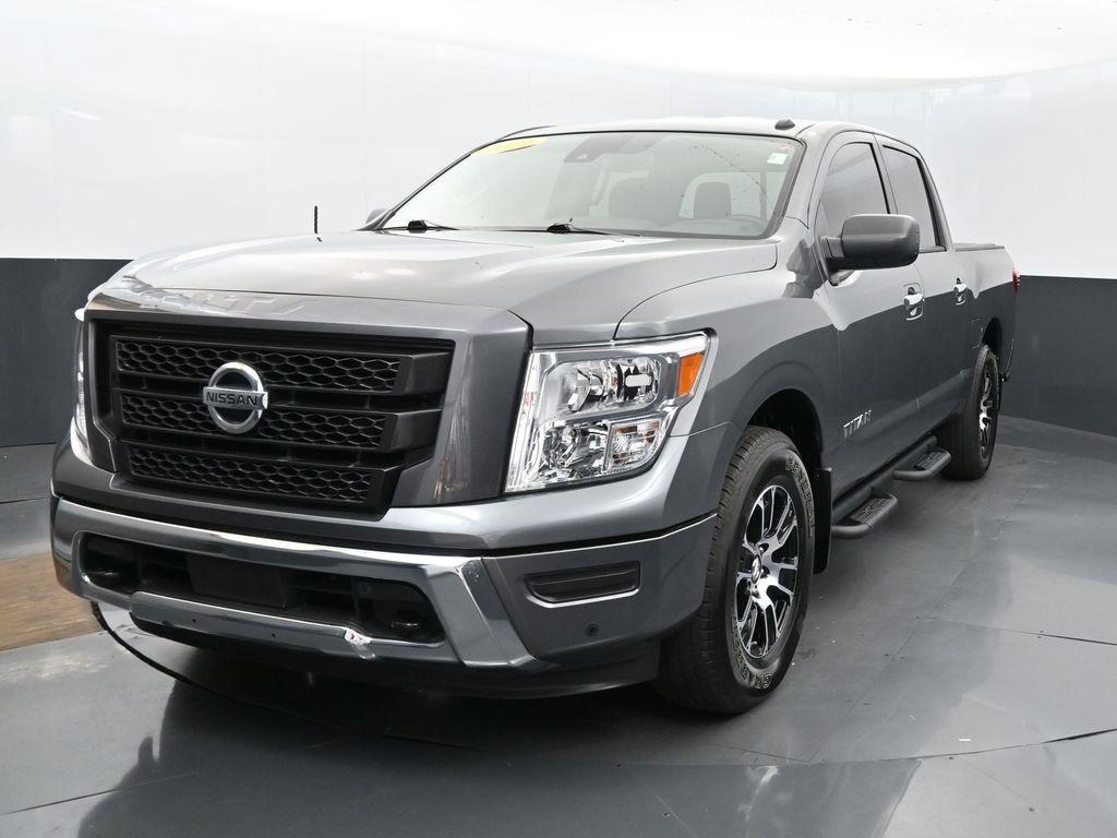 used 2021 Nissan Titan car, priced at $33,214