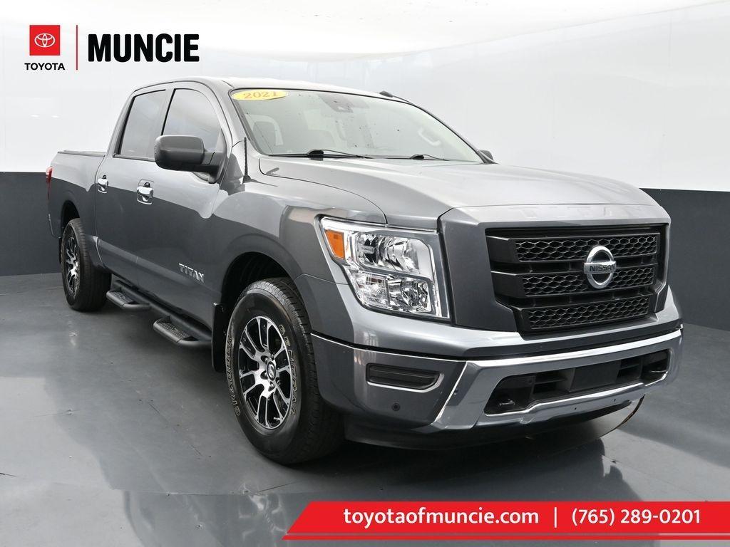 used 2021 Nissan Titan car, priced at $33,214
