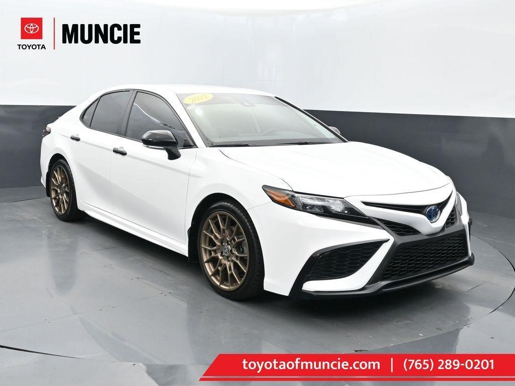 used 2022 Toyota Camry Hybrid car, priced at $28,304