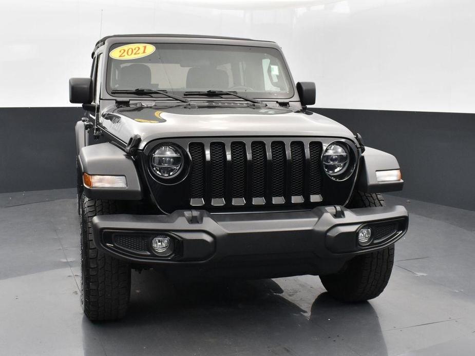 used 2021 Jeep Wrangler Unlimited car, priced at $29,678